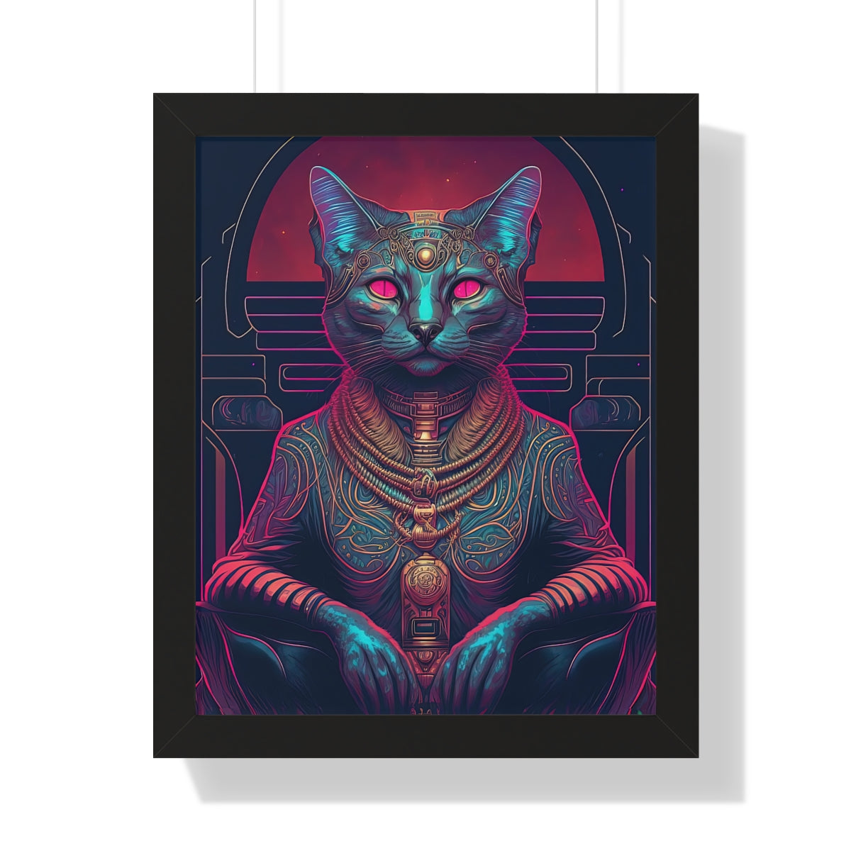 Empurrer Framed Print